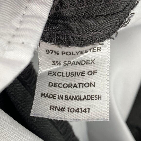 Walter Hagen Gray Flat Front Shorts | Size 32 Regular - Picture 3 of 6